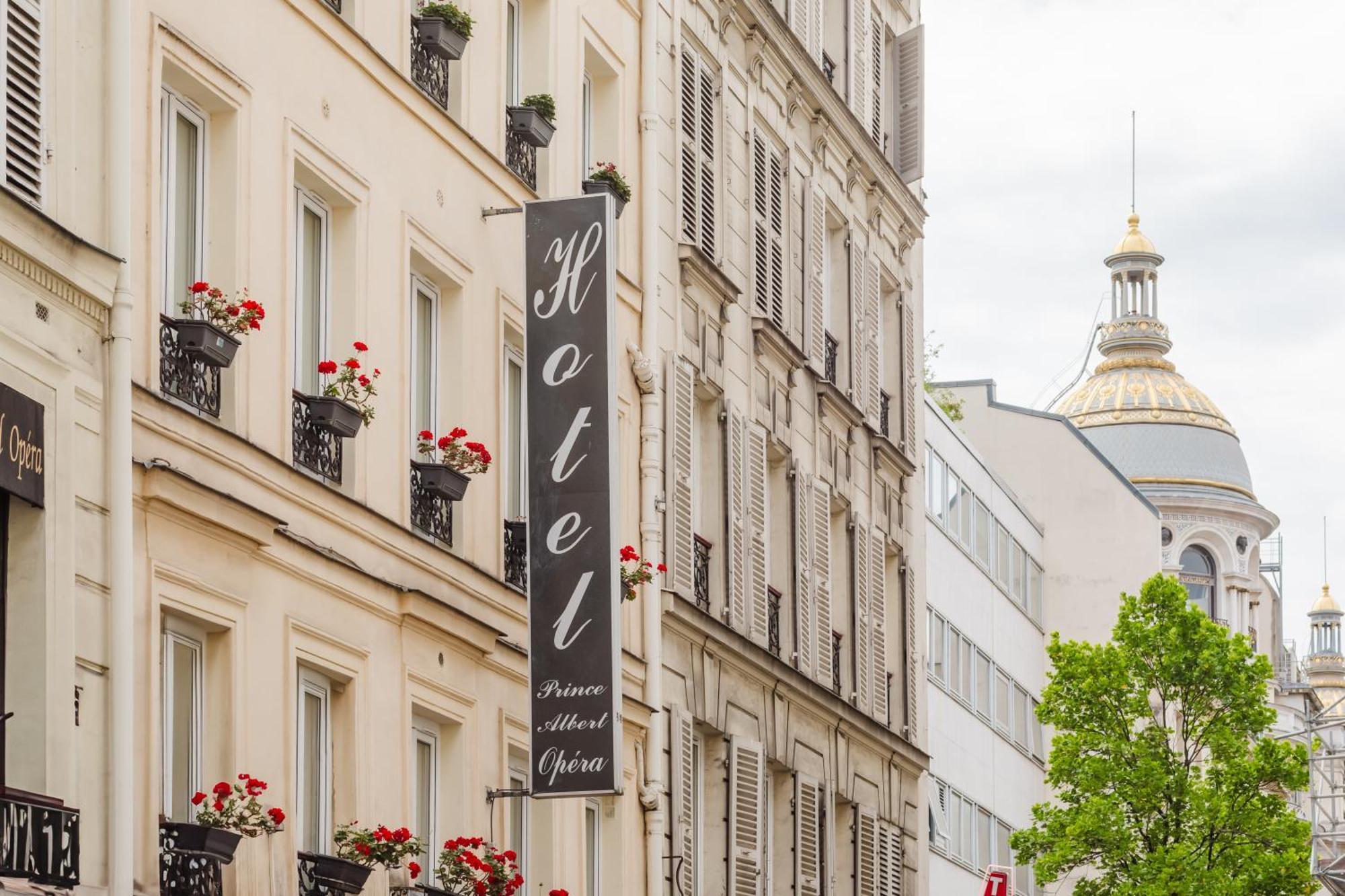 Hotel Prince Albert Opera Paris Exterior foto