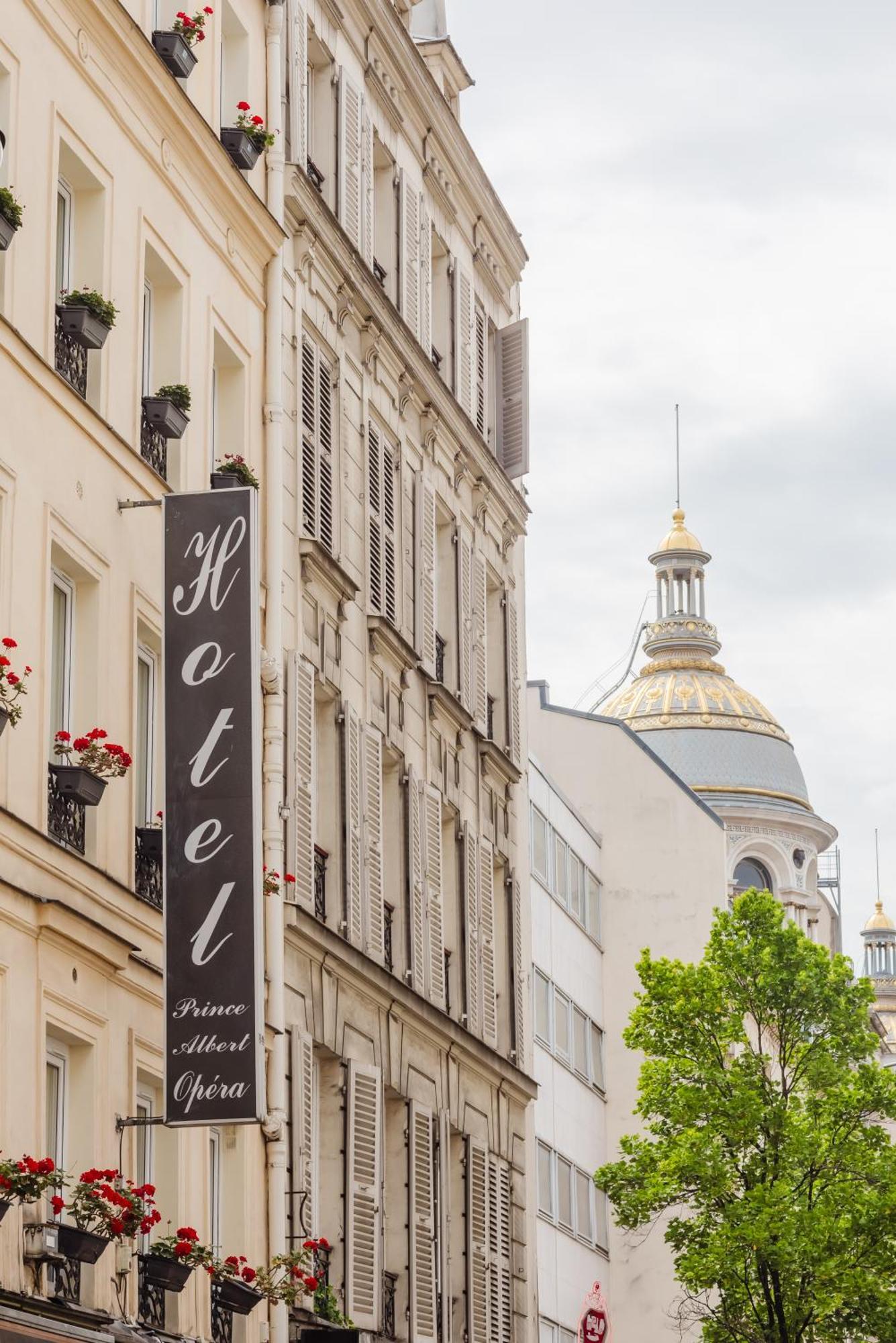 Hotel Prince Albert Opera Paris Exterior foto