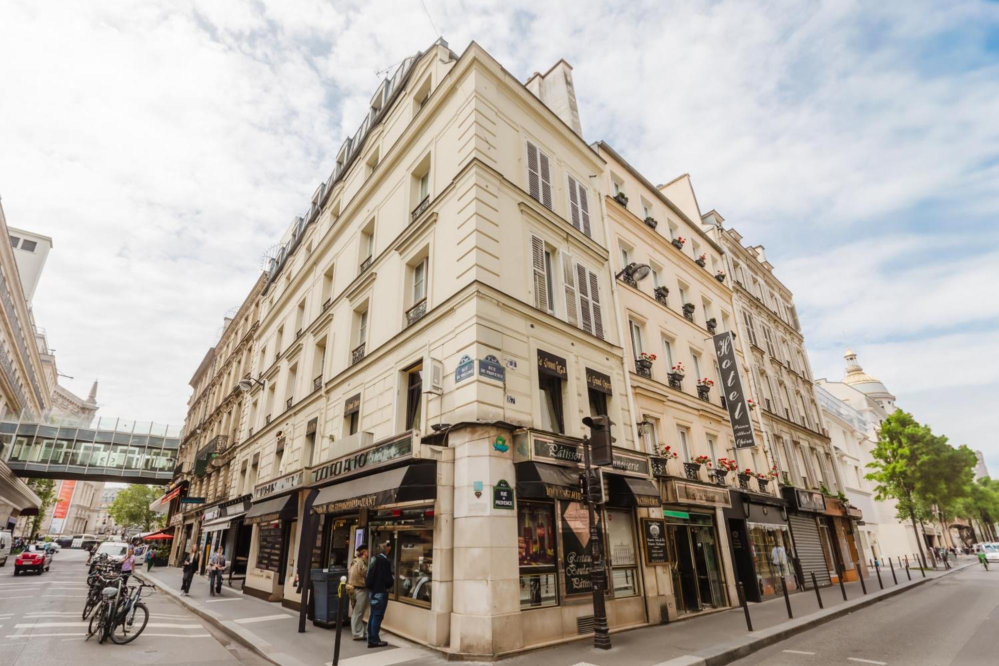 Hotel Prince Albert Opera Paris Exterior foto